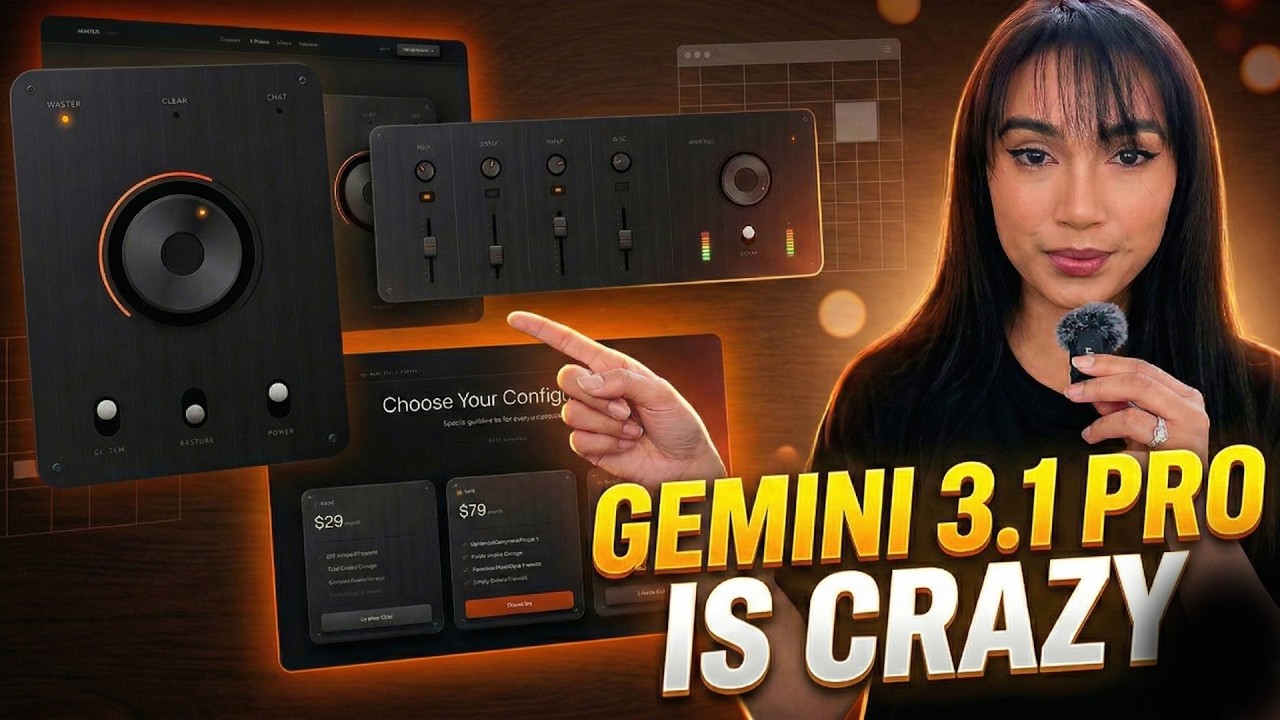 Gemini 3.1 Pro Is Insane at UI Design (It Generated Skeuomorphism)