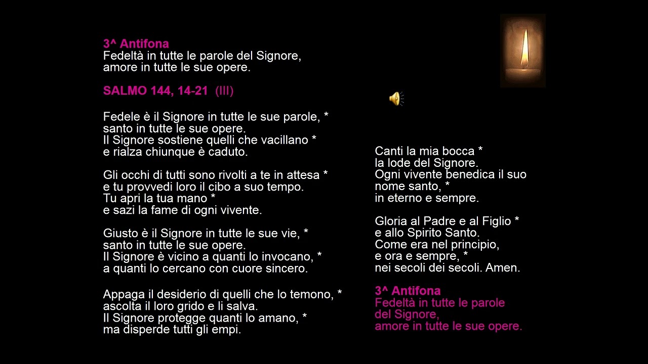 Ufficio Letture III Domenica di Quaresima 8mar026