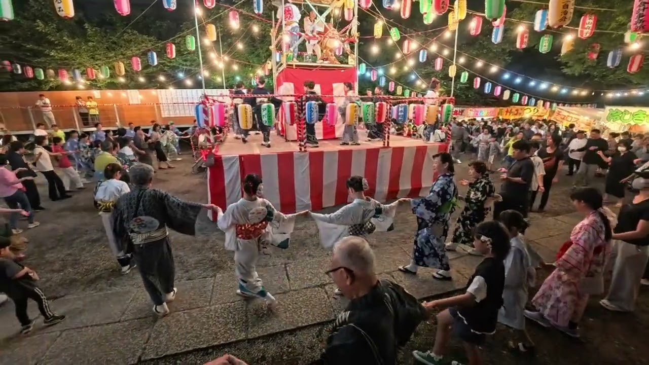 「好きになった人」（都はるみ）　2025年萩中神社盆踊り18　東京都大田区