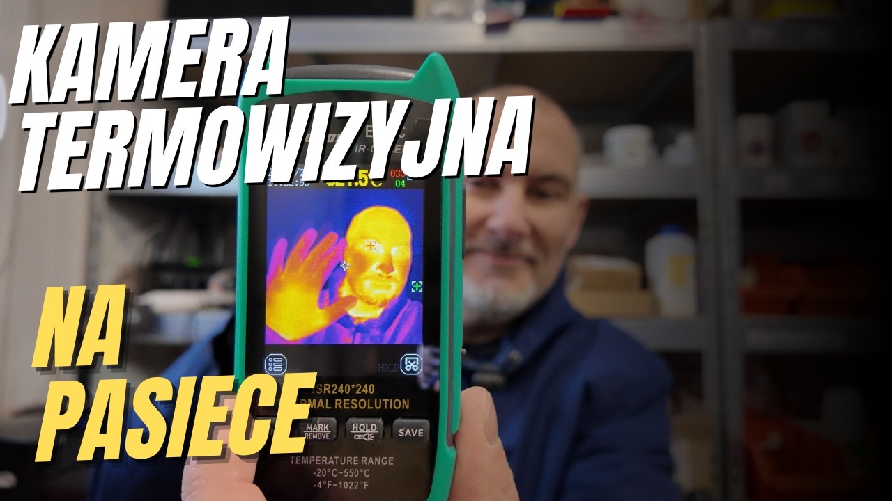 Test kamery termowizyjnej w pasiece – realne zastosowanie w pszczelarstwie.