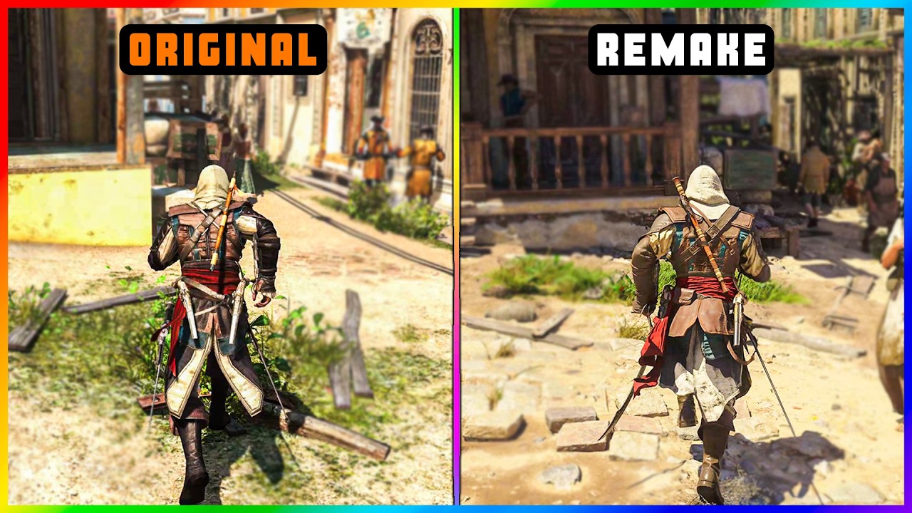 Black Flag Parkour (Original vs Resynced) &ndash; Upgrade or Downgrade? 7 major changes 