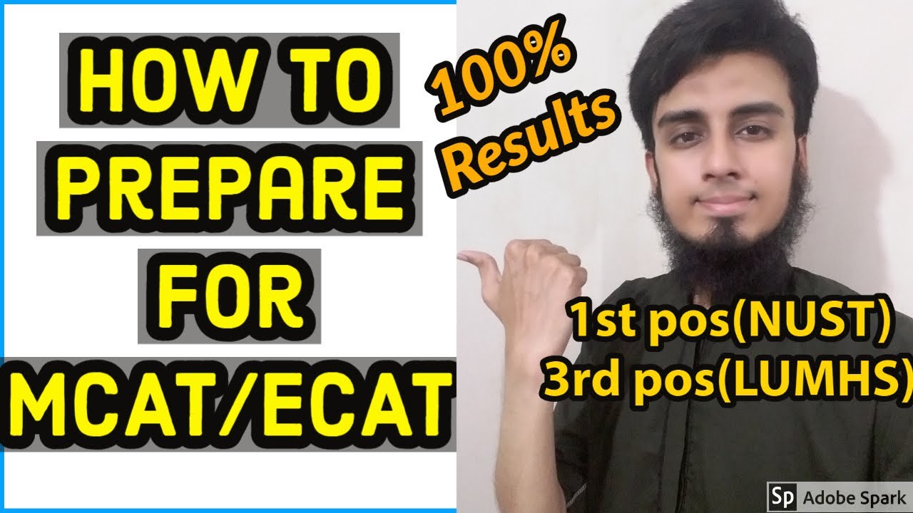 How to Prepare for MDCAT/ECAT in 2020 | 5 TIPS all students must follow / MDCAT tips by Dr. Irtaza