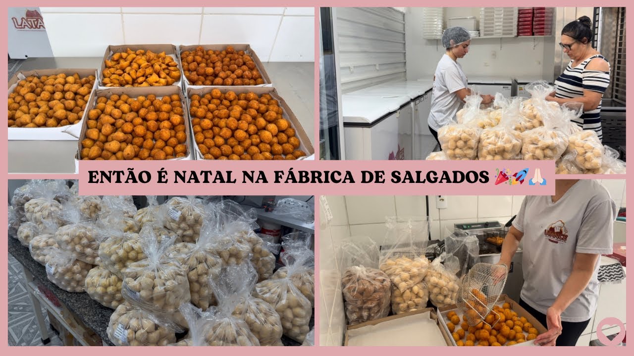 PRODUÇÃO, DELIVERY E REVENDA DE SALGADOS A TODO VAPOR 🙏🏻😍