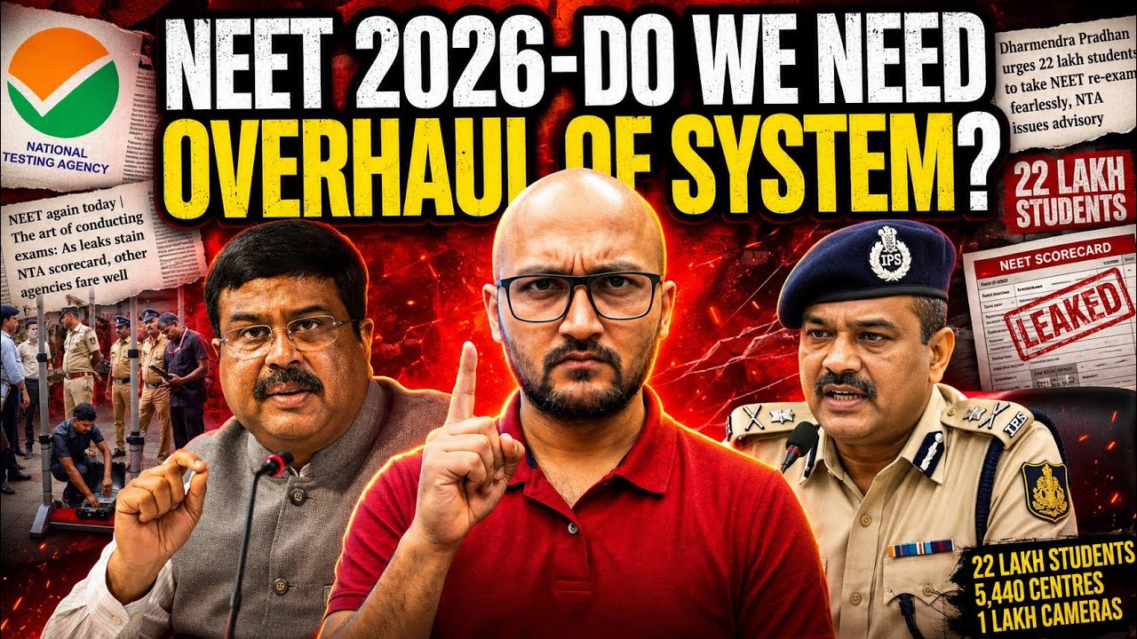 NEET 2026 Paper Leak Controversy | Is India's Examination System Still Trustworthy?
