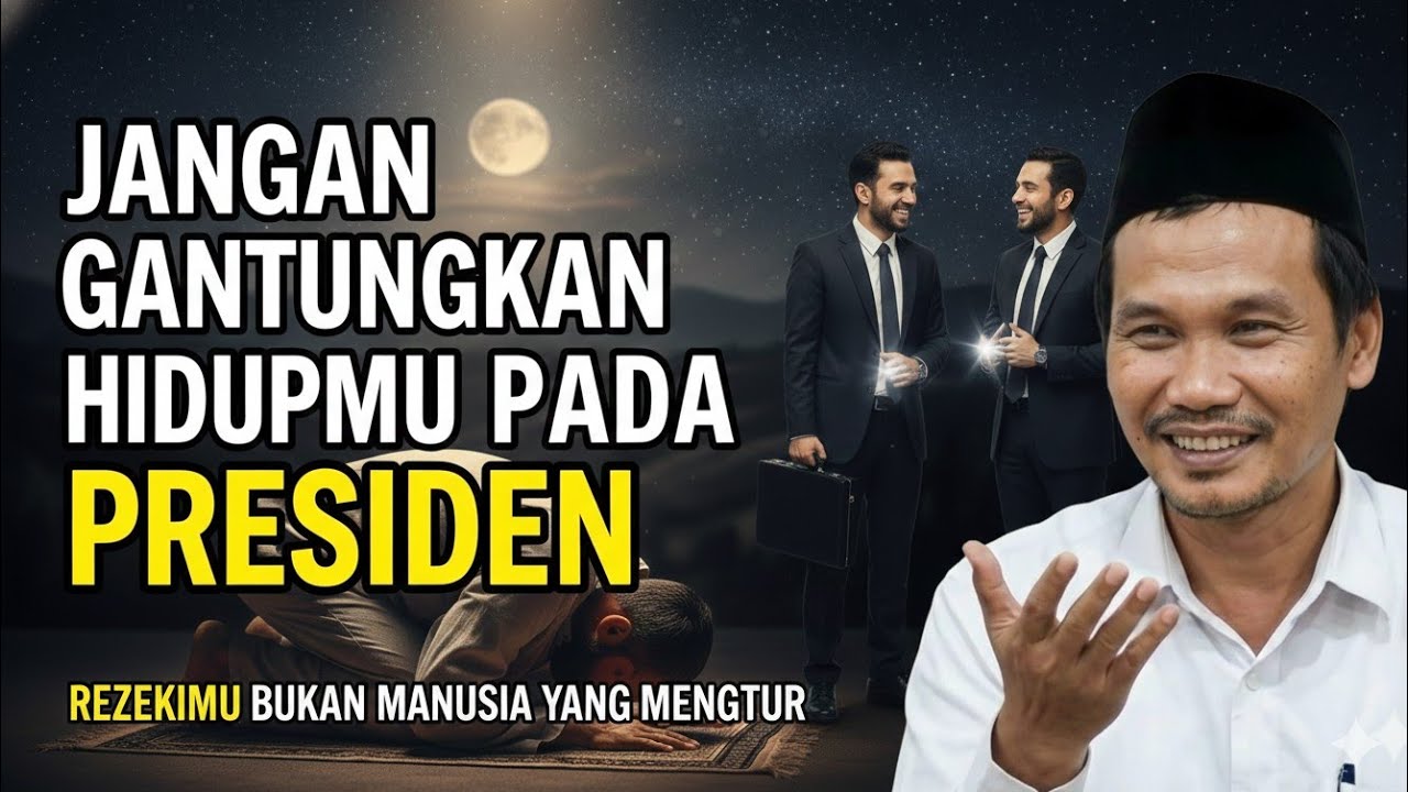 JANGAN GANTUNGKAN HIDUPMU KE PRESIDEN, SEMUA SUDAH DIATUR ALLAH - GUS BAHA'