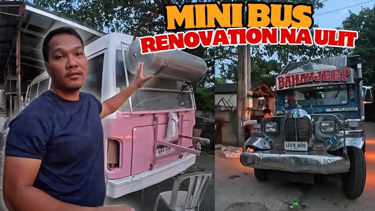 Sa Parking ng Bus Tayo Titira Pansamantala | Renovation ng Bus at Maintenance ng Bahay Jeep