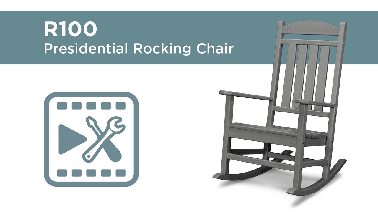 POLYWOOD® R100 Presidential Rocking Chair Assembly Video