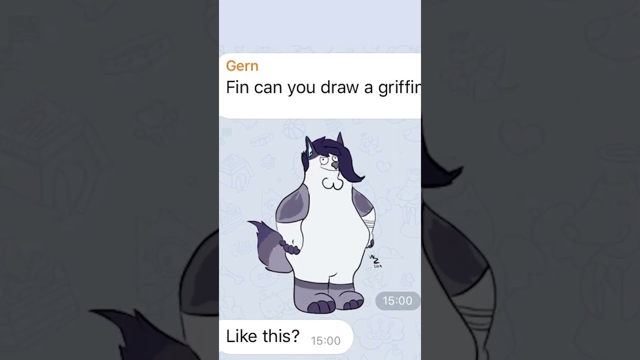 Can you draw a Griffin Fursona?