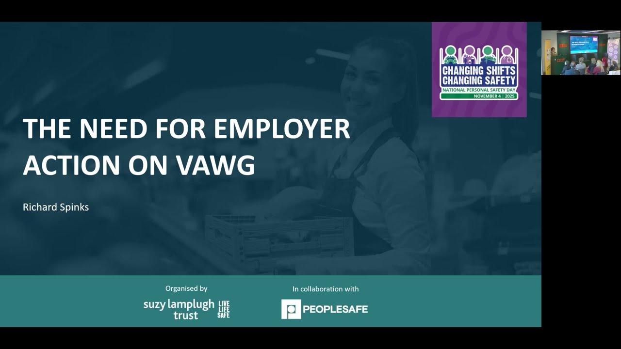 The Need for Employer Action on VAWG - Richard Spinks