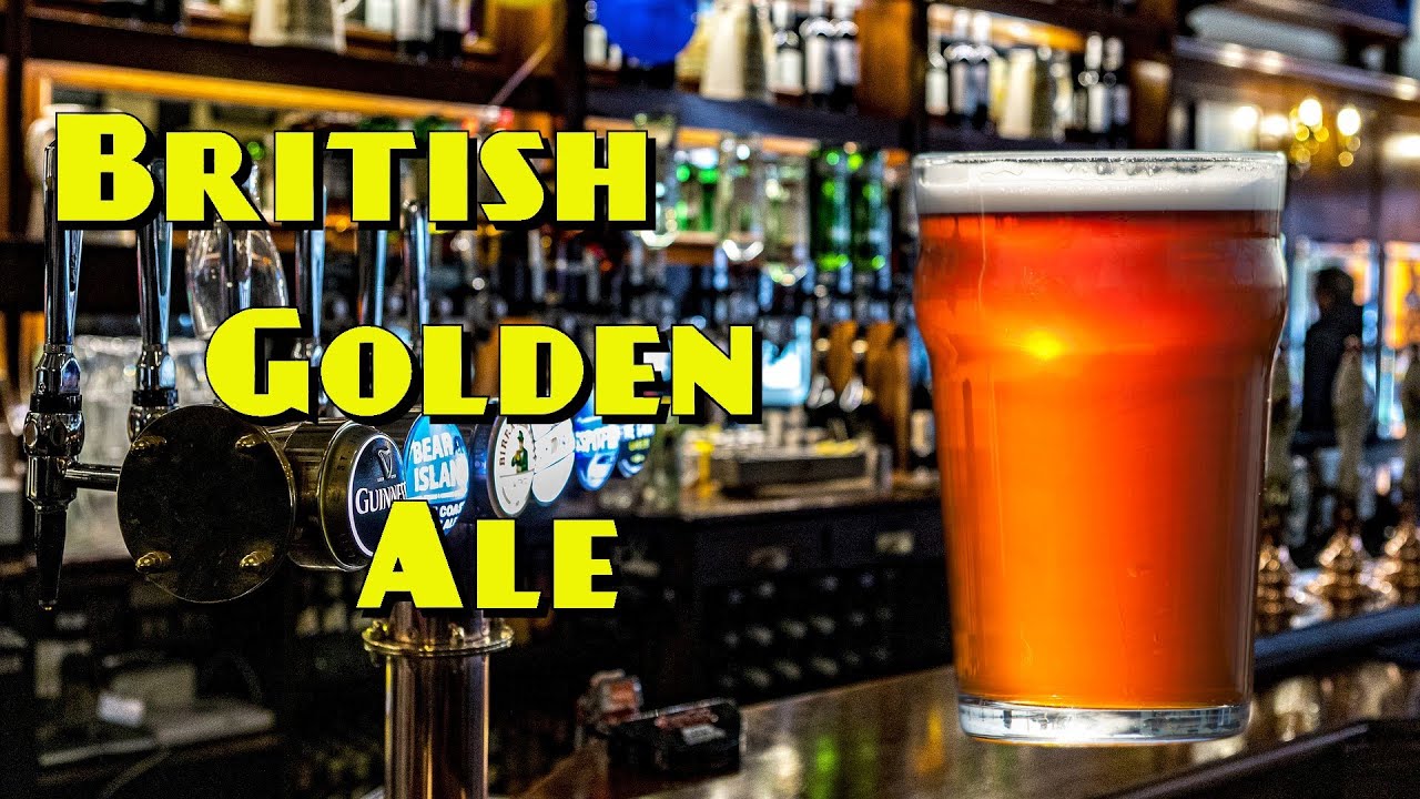 British Golden Ale All-Grain Recipe
