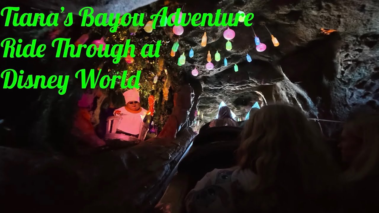 Tiana's Bayou Adventure ride through at Disney World’s Magic Kingdom!