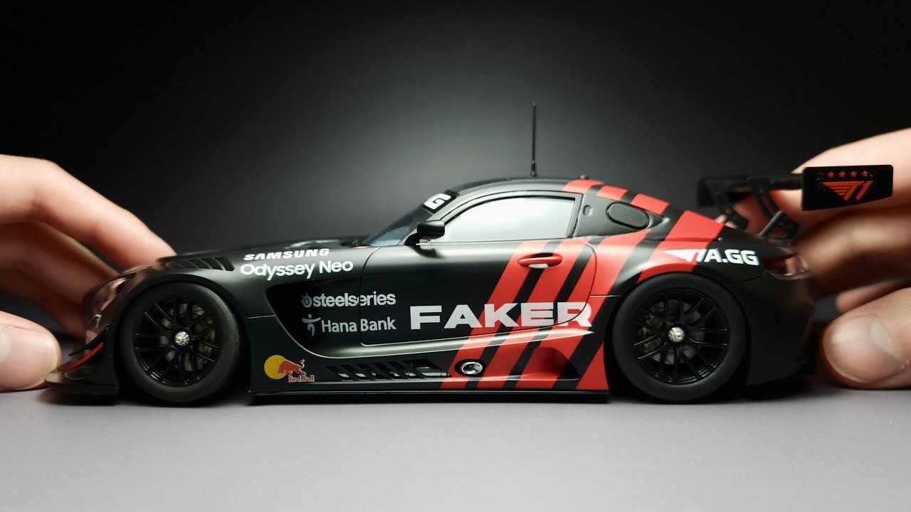 차덕후가 벤츠 만들어서 페이커 기습숭배 하는 법 (Tamiya 1/24 Mercedes-Benz AMG GT3)