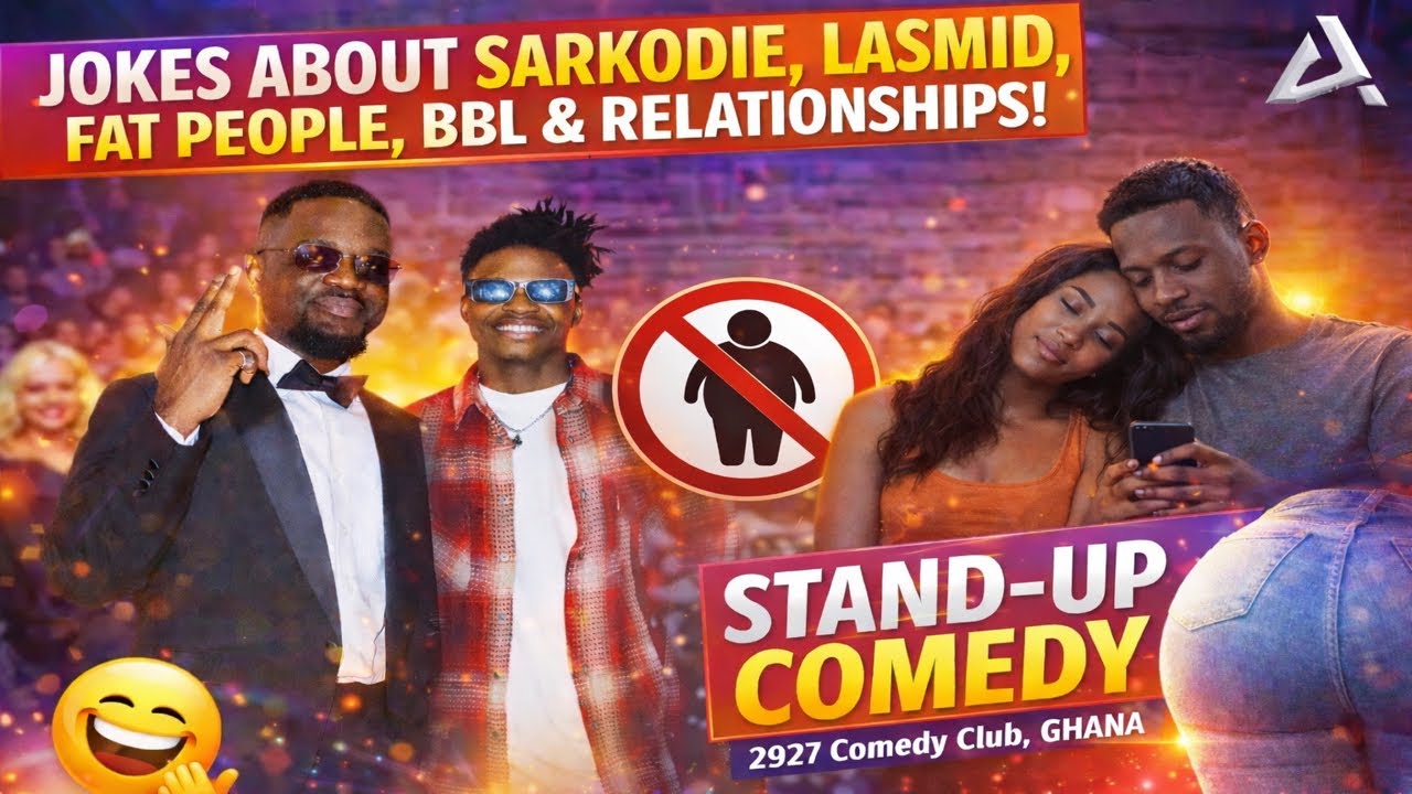 Ghanaians don’t like overweight people - Jerry Ashinyo @ 2927 Comedy Club