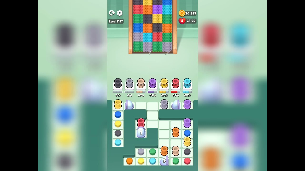 Color Knitzy Level 1177 Walkthrough Solution 