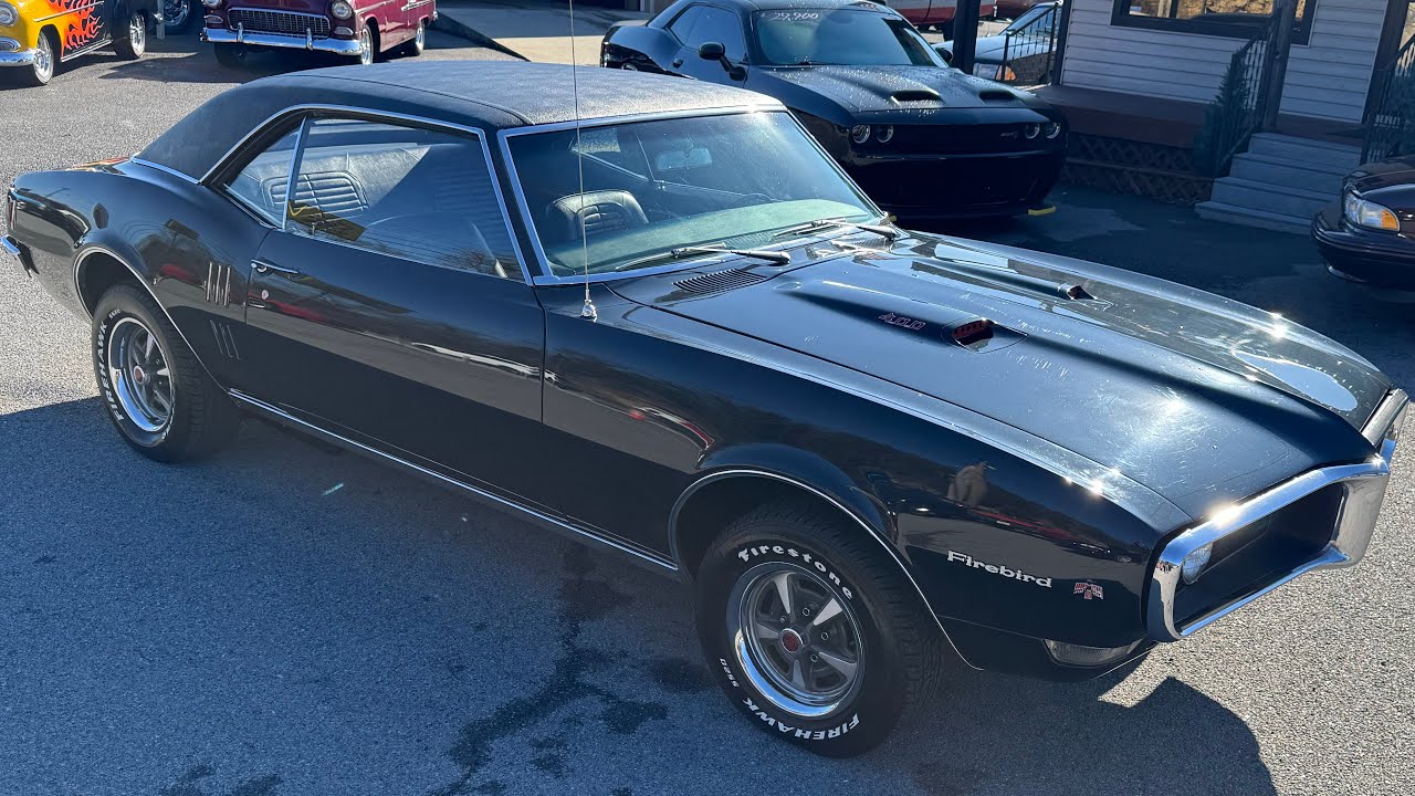 Pontiac 1968 Firebird Test Drive 400 V8 SOLD $29,900 Maple Motors #3335