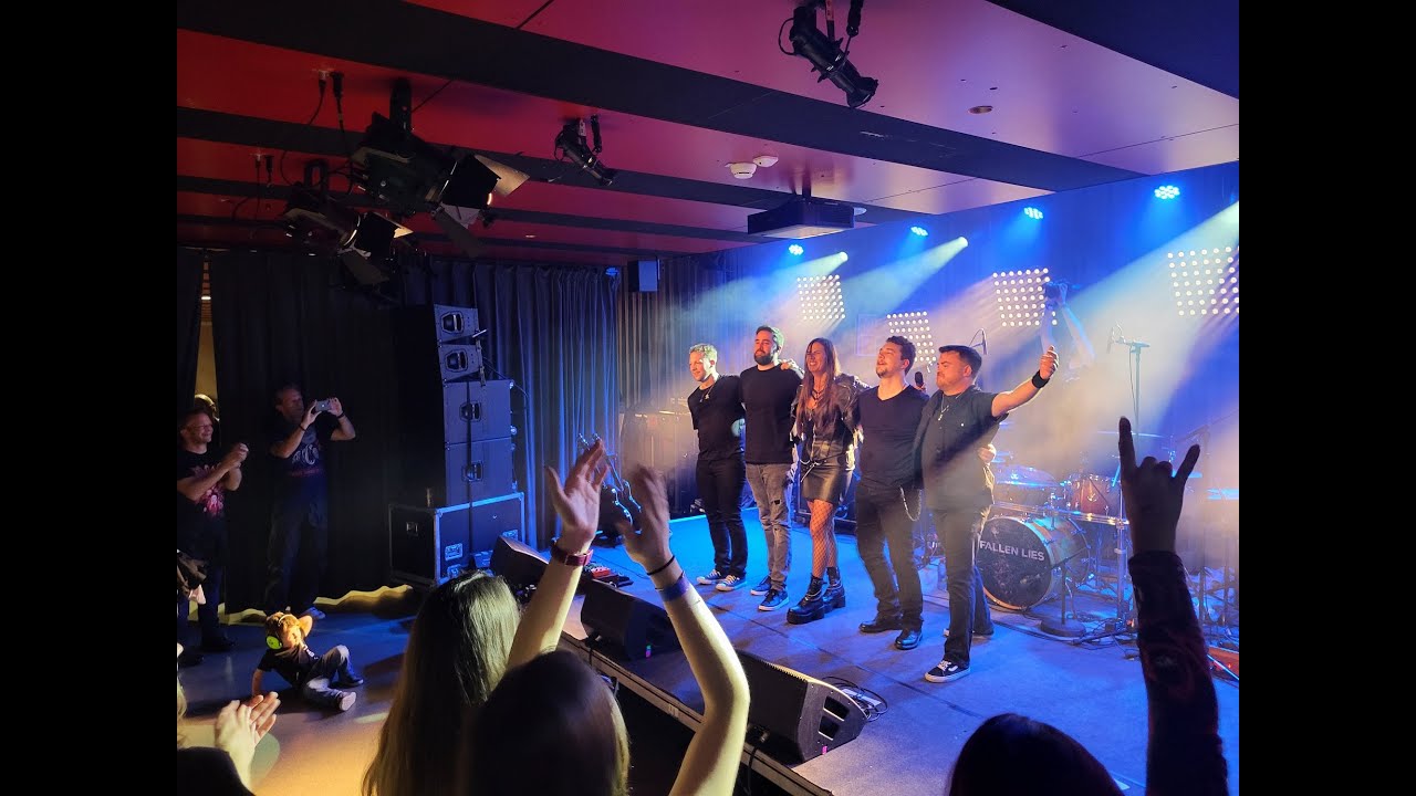 Fallen Lies - Intro + Revenge @ Rockhal Luxembourg 20/10/2023 @fallenliesband
