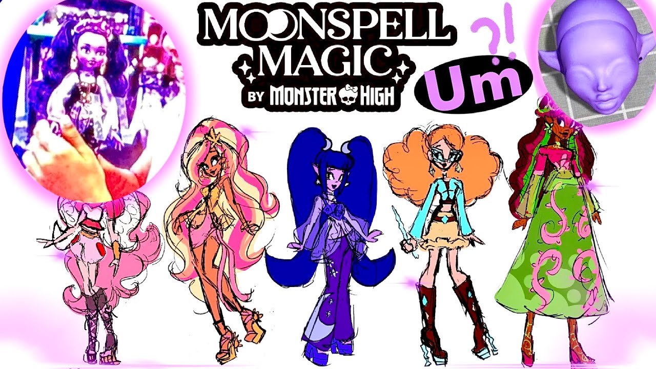 Магия Лунного Заклинания Monster High G3: Всё, что мы знаем на данный момент!!👀🍵🔥