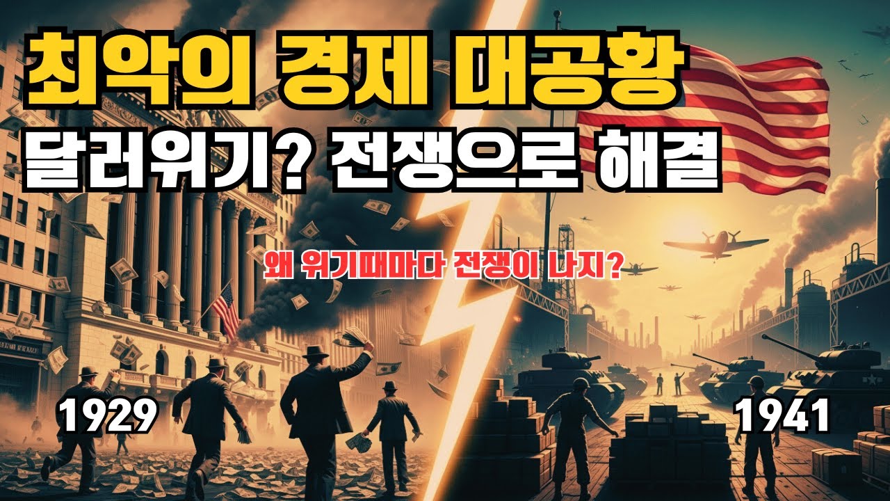 1929 경제 대공황ㅣ뉴딜이 과연 진짜 해결책이 맞나..?