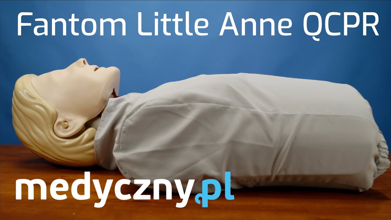 Fantom Little Anne QCPR. Skład zestawu, łączność z aplikacją i ingerencja w trening RKO.