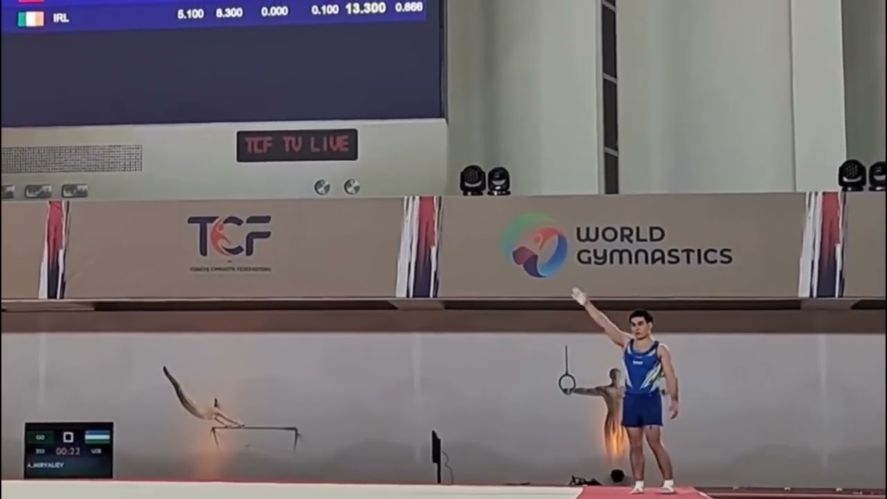 Ferhat Arican TUR PB Quals / Abdulaziz Mirvaliyev FX Quals @ Antalya 2026