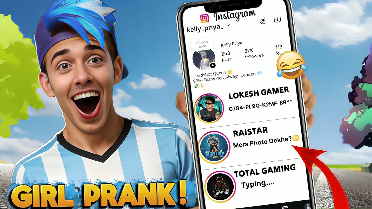 I Tried a REDEEM CODE Scam with a FAKE Insta Girl Account 😂