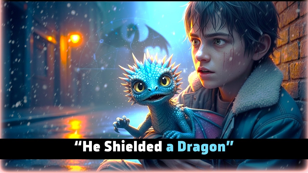 A Poor Boy Shielded a Tiny Dragon from the Cold — Destiny Watched Closely HFY | Best Sci-Fi Stories