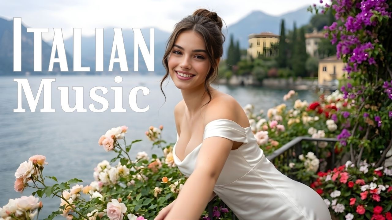 🎶 Italian Vibes & Mediterranean Music 🎶 Peaceful Amalfi Coast Summer Relaxation 4K