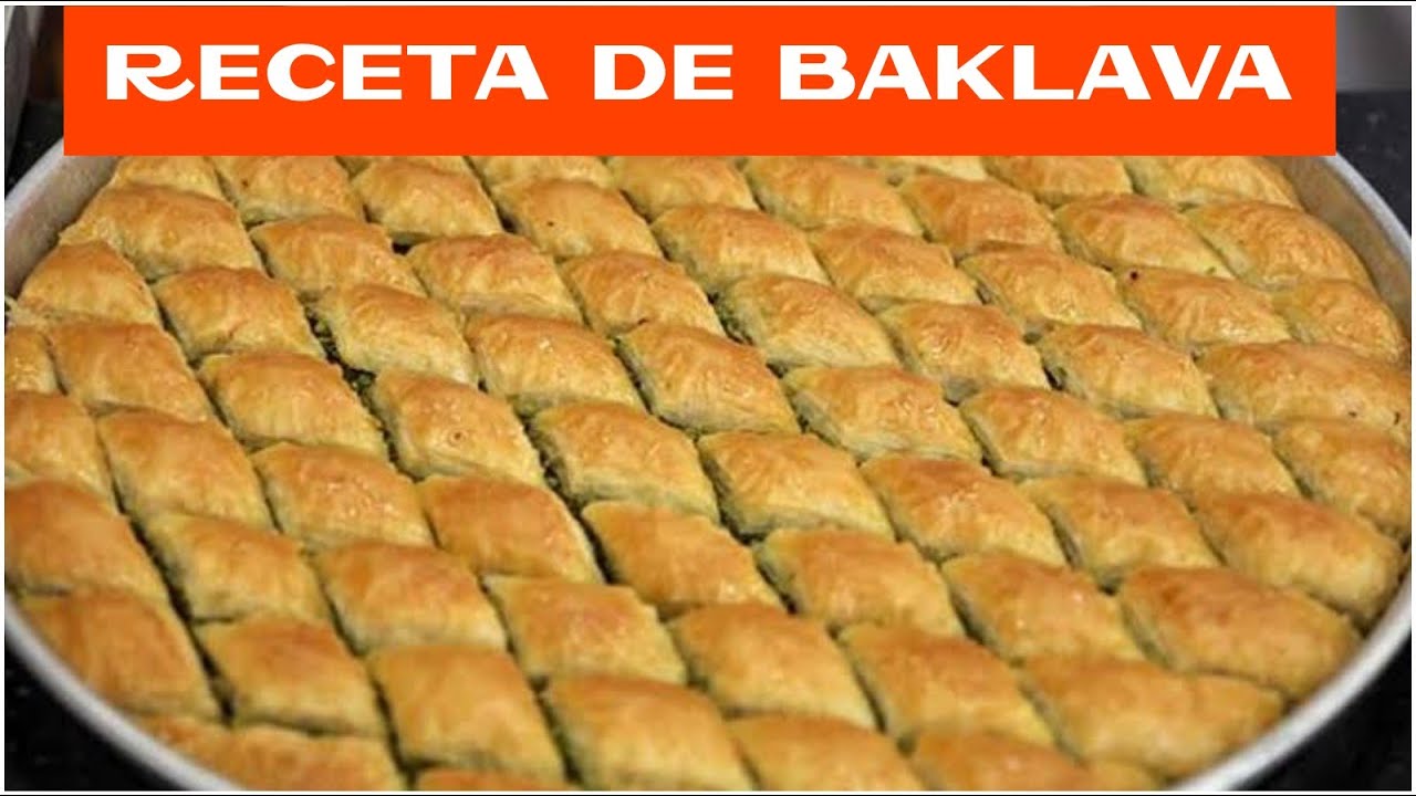 RECETA DE BAKLAVA Y DEDOS DE NOVIA DULSES TURCOS