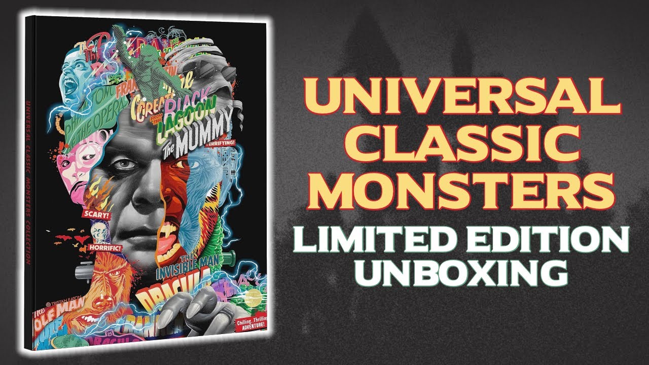 Universal Classic Monsters LIMITED EDITION Unboxing