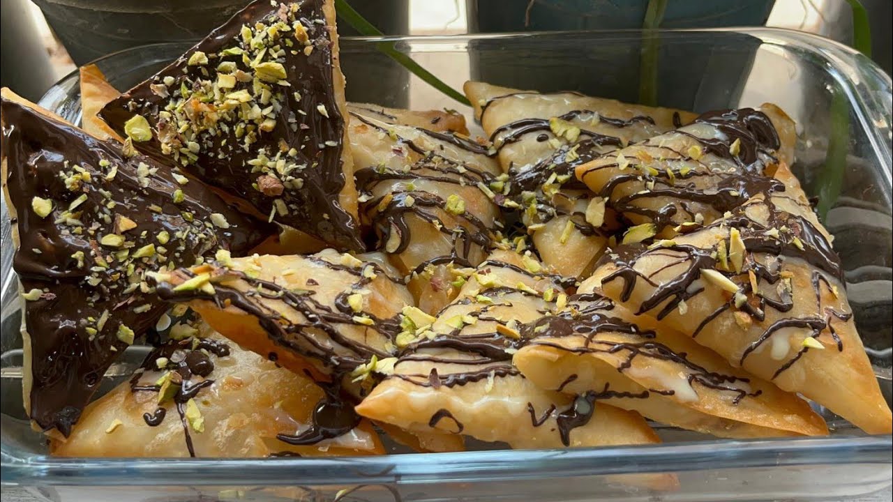 |Ramadan Special Episode-18|🌙•Kunafa Samosa Very Delicious Recipe•🤤 #kunafa #easyrecipe #dubaiviral