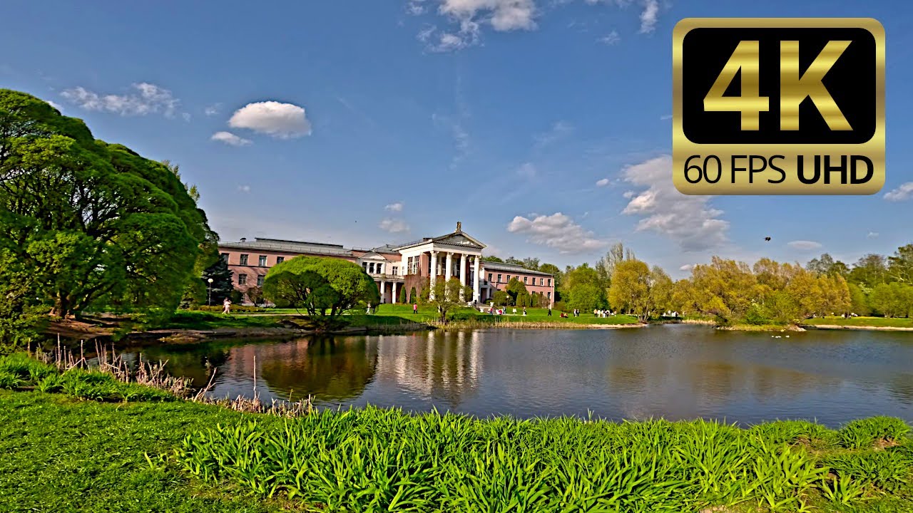 Walking Tour 4K | Tsytsin Botanical Garden, Moscow 🇷🇺