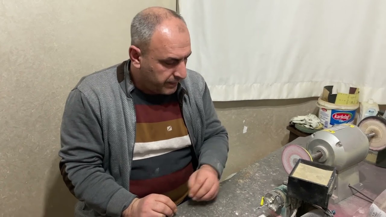Gümüş işleme imame yapımı