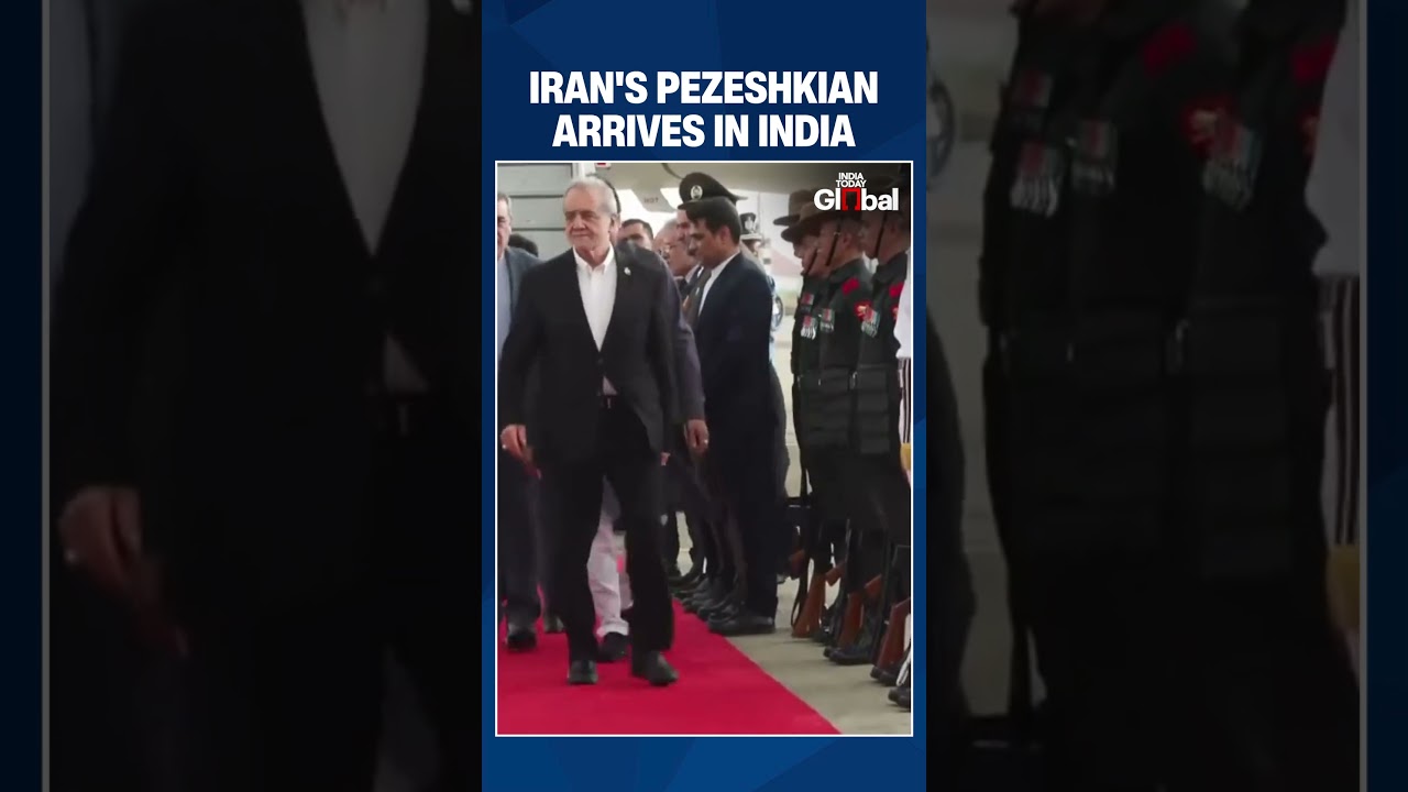 Iranian President Masoud Pezeshkian Arrives in India for BRICS Summit 2026