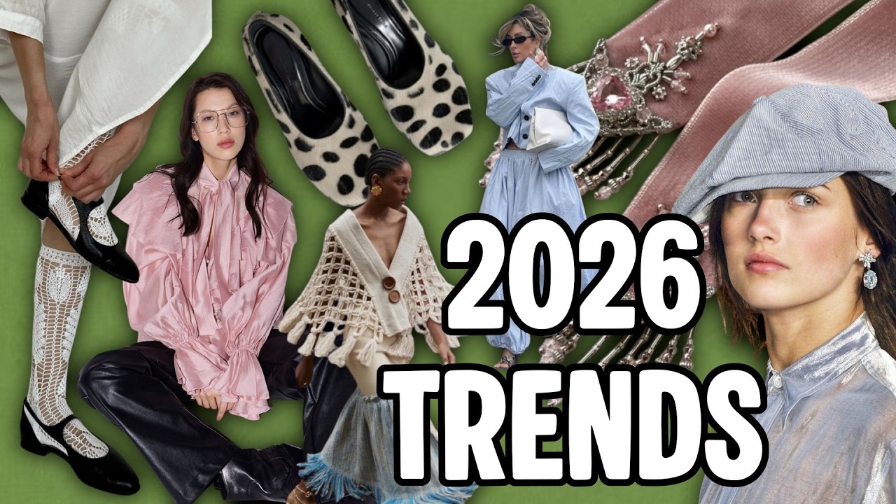 2026 fashion trends and predictions 🎀🪲✨