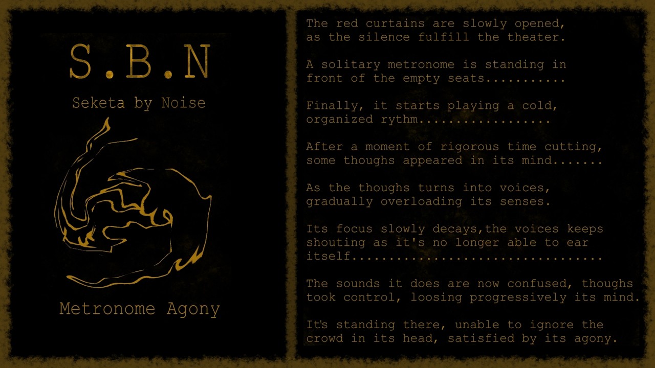 Metronome Agony - S.B.N [Seketa By Noise]