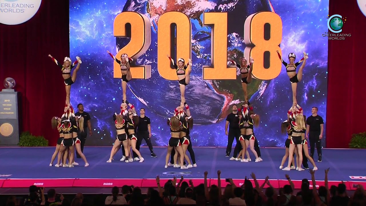 Full House All Stars - Black Jacks [2018 International Open Small Coed Level 6 Semis]