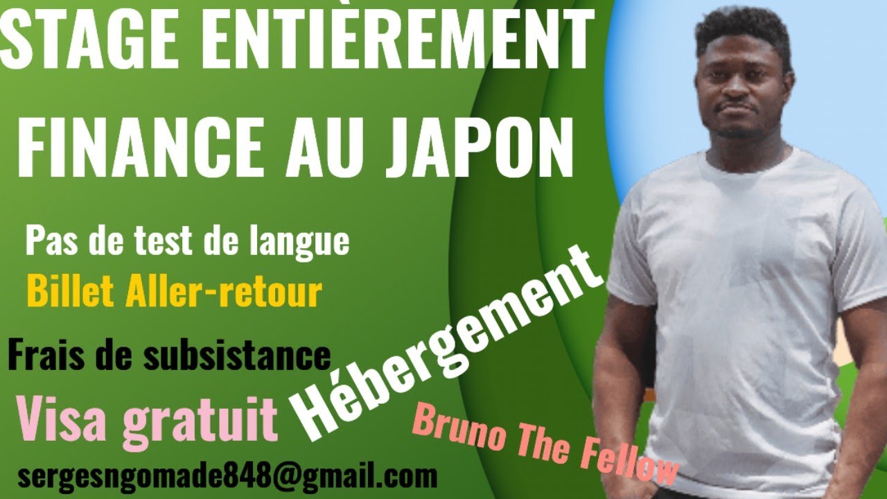 Stage entièrement financé au Japon.#visa #VoyageProfessionnel
