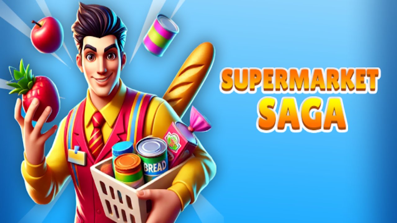 Supermarket Saga (by Omicron Games) IOS Gameplay Video (HD)