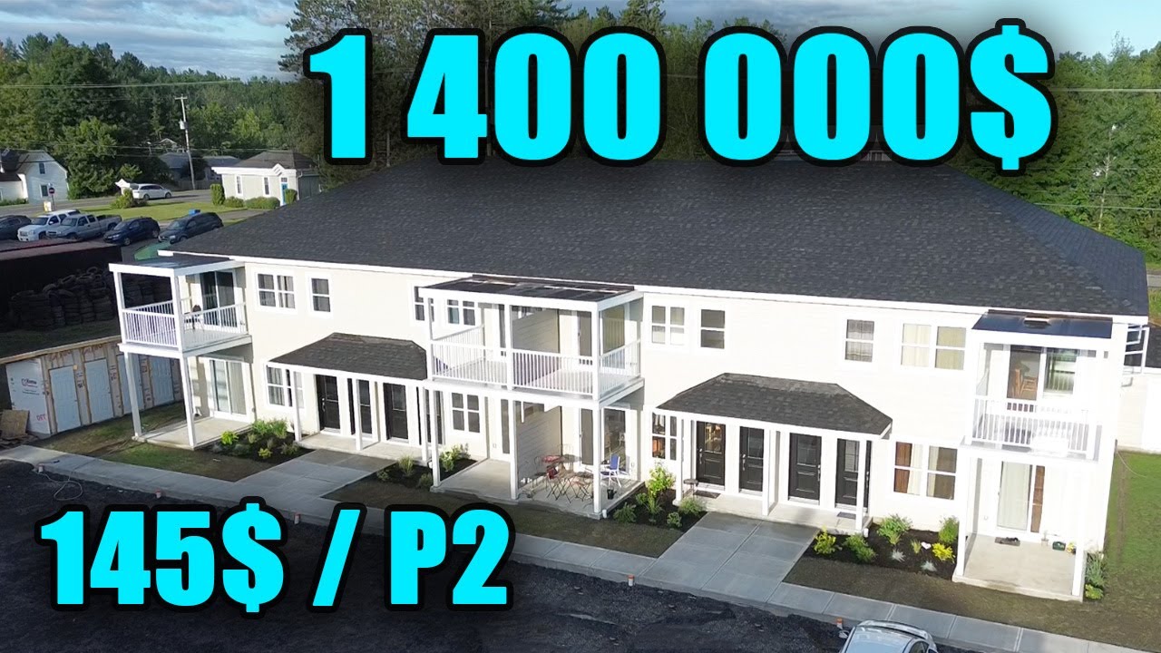 J'ai construit mon 8 plex en 4 mois pour 1 400 000$