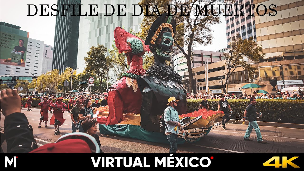ASI FUE EL DESFILE DE DIA DE MUERTOS 2024 EN LA CDMX! ¡ESTUVO MUY BONITO! ESTO ES MEXICO 4K COMPLETO