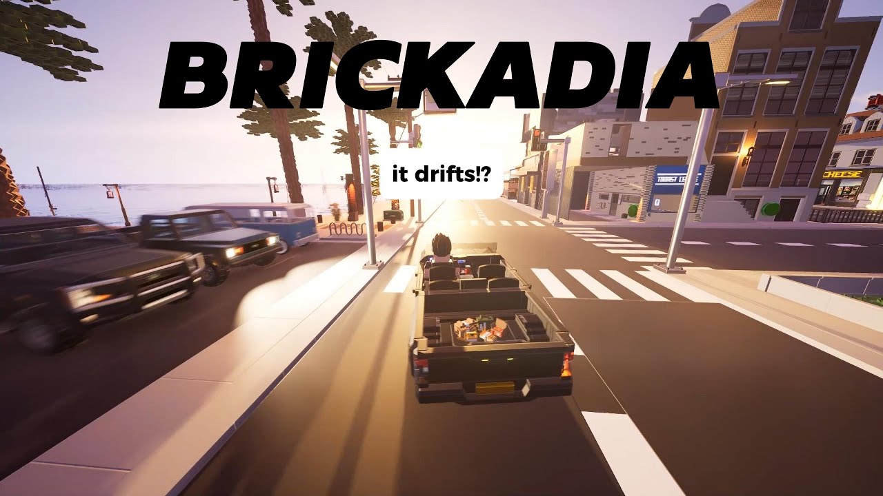 Driving in CITYRPG Server | Brickadia