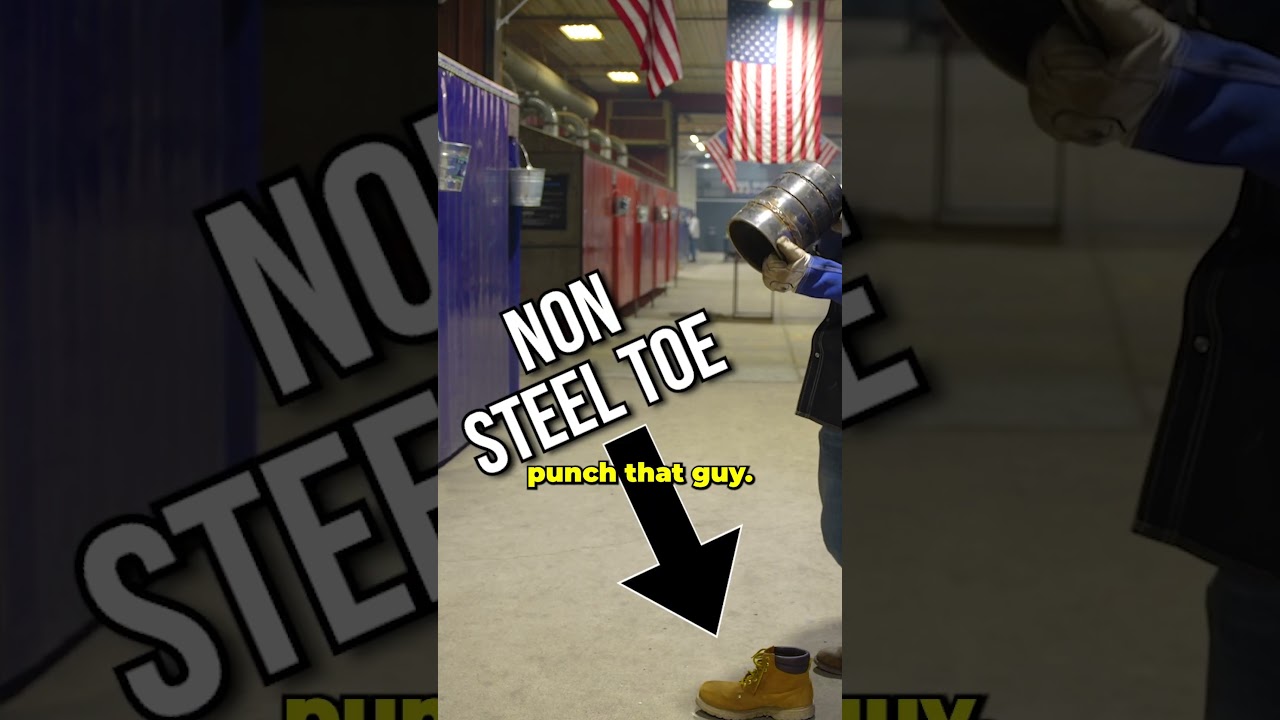 Why do we wear steel toes? 🤔 #shorts #WWA