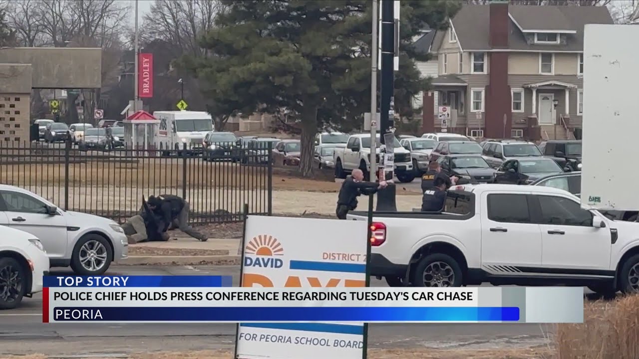 Peoria police chief: Community help needed to tackle crime wave