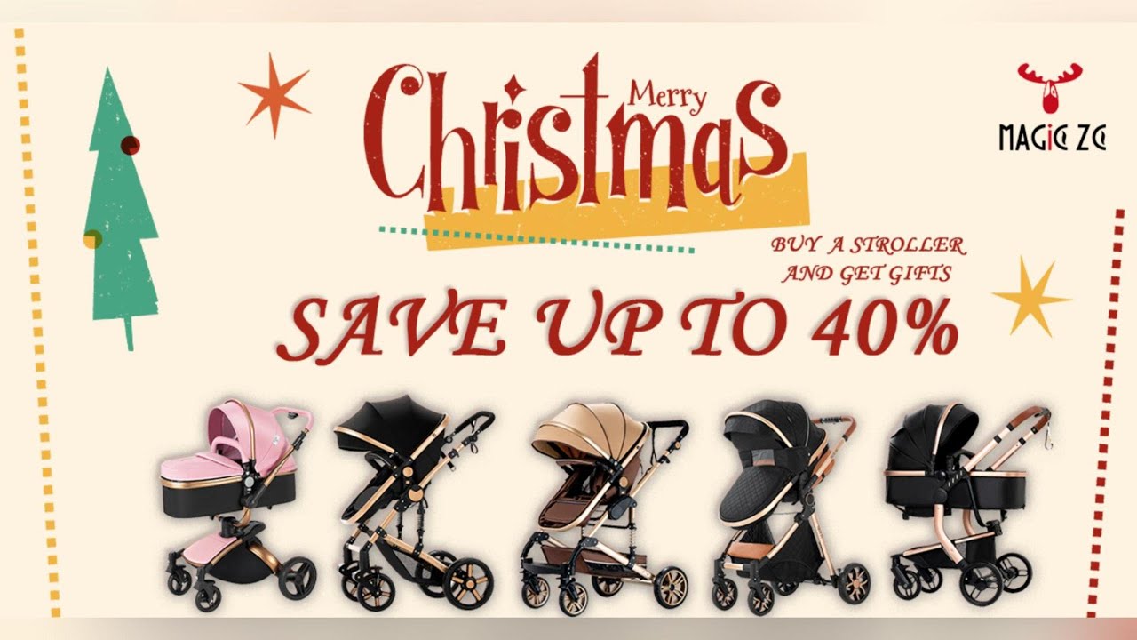 🎅 MagicZC Holiday Deals: Up to 40% OFF + Free Gifts with Stroller! 🎁