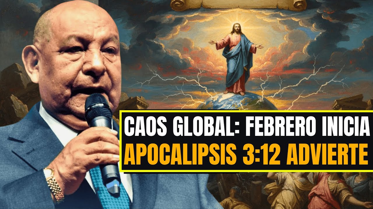 Alejandro Bullon PREDICAS | Apocalipsis 3:12 revela el caos de las naciones a inicios de febrero