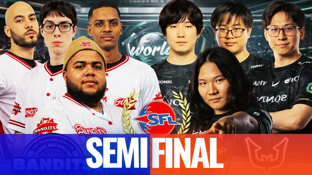 Bandits vs Ninjas in Pyjamas 🔥 World Championship Battle &ndash; SFL 2026 | SF6