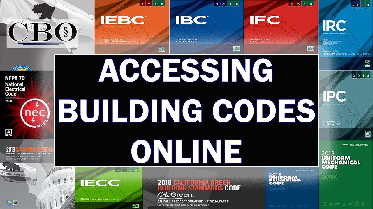 Accessing Building Codes Online.