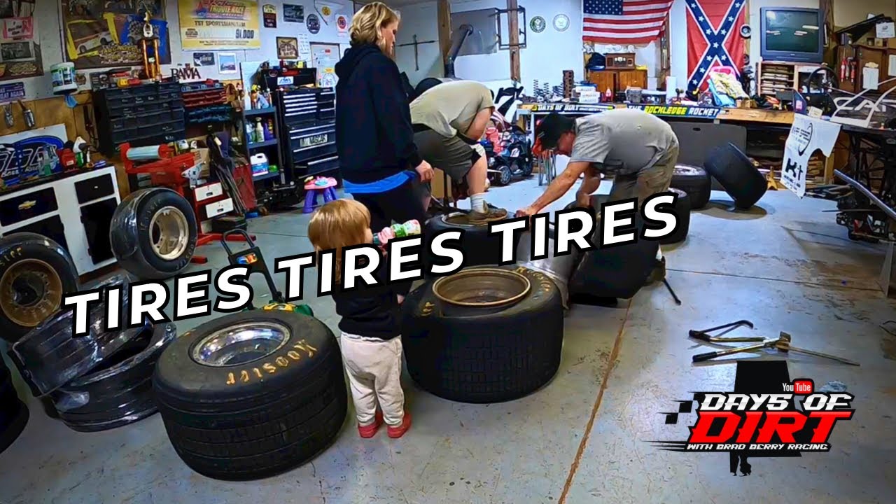 Do we have enough tires? Shop night #2, getting ready for Talladega Short Track NASCAR Weekend!