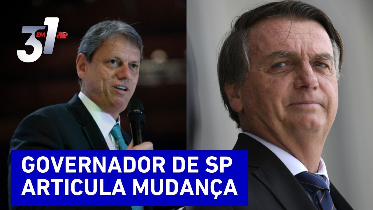 Tarcísio de Freitas se reúne com STF e tenta acordo para prisão domiciliar de Jair Bolsonaro