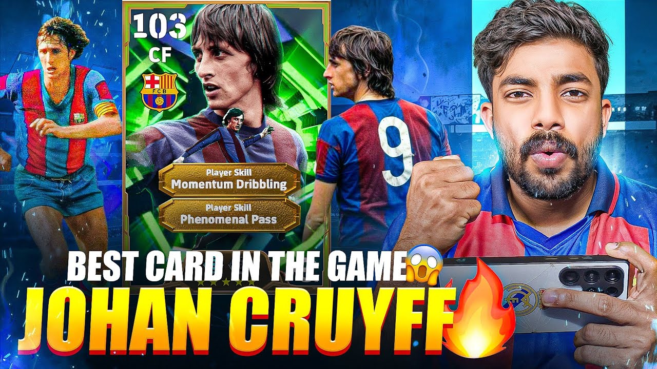 109 RATED CRUYFF PLAYER REVIEW 🤯🔥 || ഇതിനെ വെല്ലുന്ന ഒരു കാർഡ് വേറെയില്ല ☠️💥.